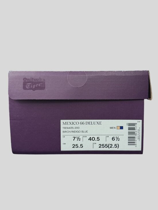 ONITSUKA TIGER Mexico 66 Deluxe Nippon Made – Birch/Indigo Blue – Men\'s 7.5 main image 8